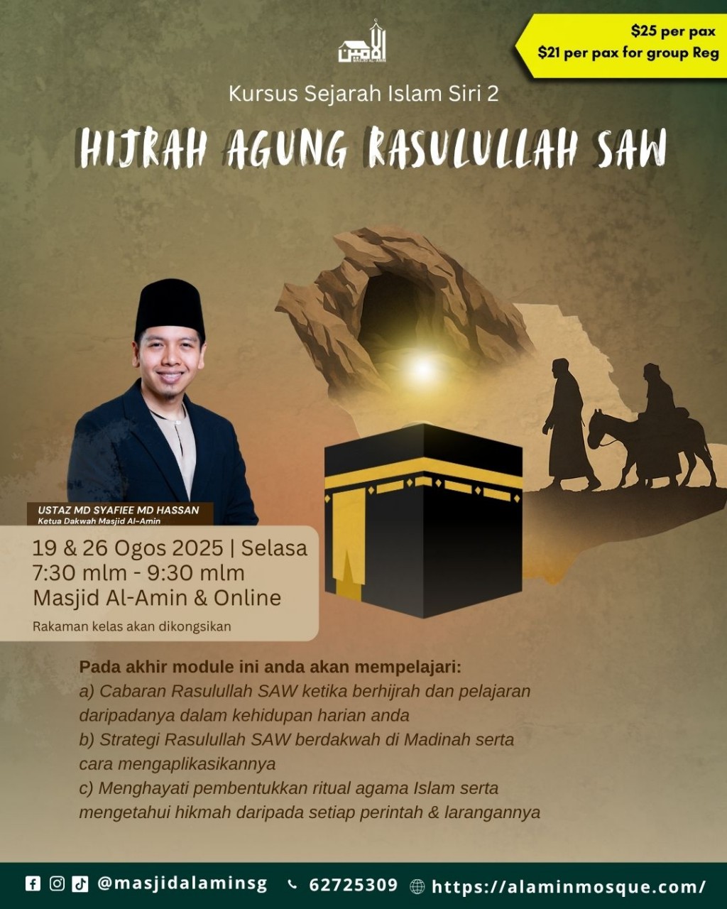 Kursus Sejarah 2: Hijrah Agung Rasulullah s.a.w