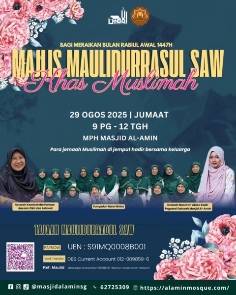 Majlis Maulidurrasul SAW - Khas Muslimah