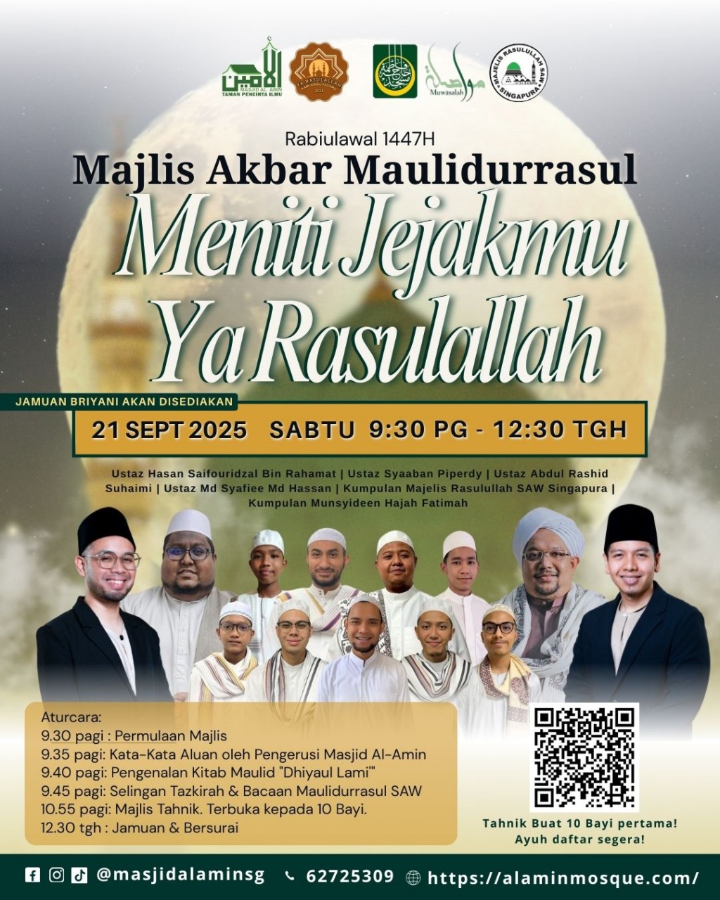 Majlis Akbar Maulidurrasul : Meniti Jejakmu Ya Rasulallah