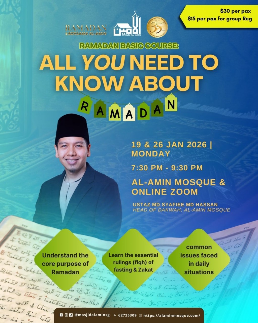 Ramadan Basic Course: All you need to know about Ramadan