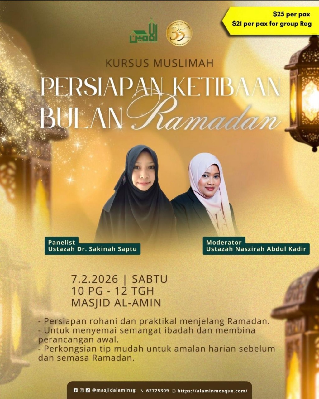 Persiapan ketibaan Bulan Ramadan