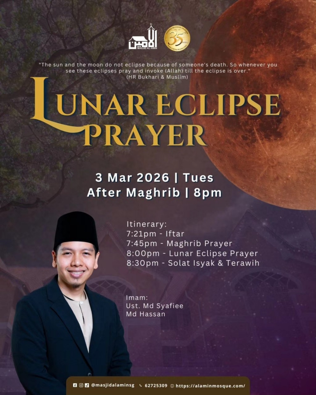 Lunar Eclipse Prayer