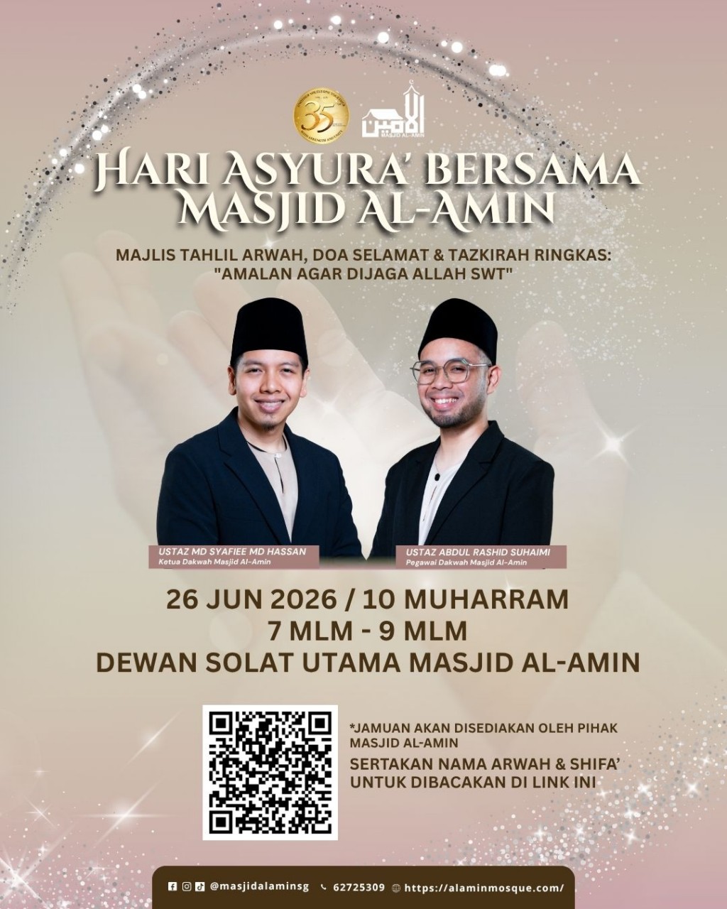 Hari Asyura' bersama Masjid Al-Amin