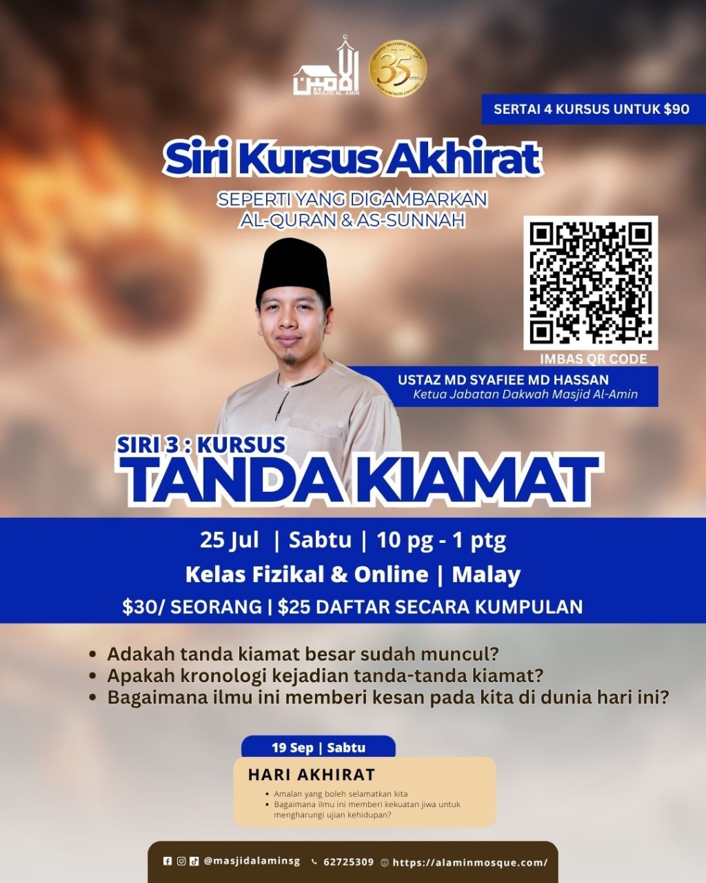 Kursus Siri Akhirat : Tanda Kiamat (SIRI 3)