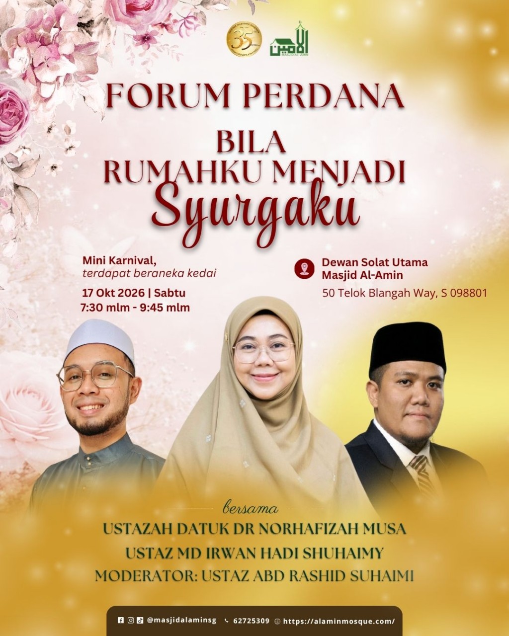 Forum Perdana: Bila Rumahku Menjadi Syurgaku