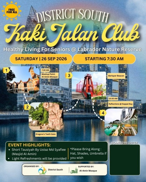 Kaki Jalan Club : Healthy Living For Seniors @ Labrador Nature Reserve