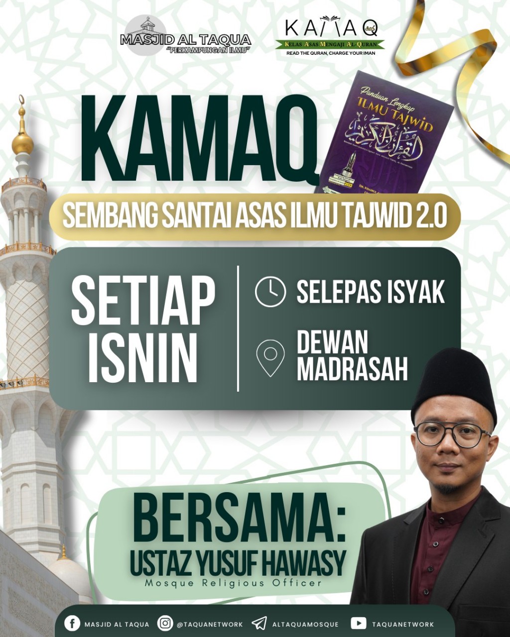 KAMAQ: Sambang Santai Asas Ilmu Tajwid 2.0