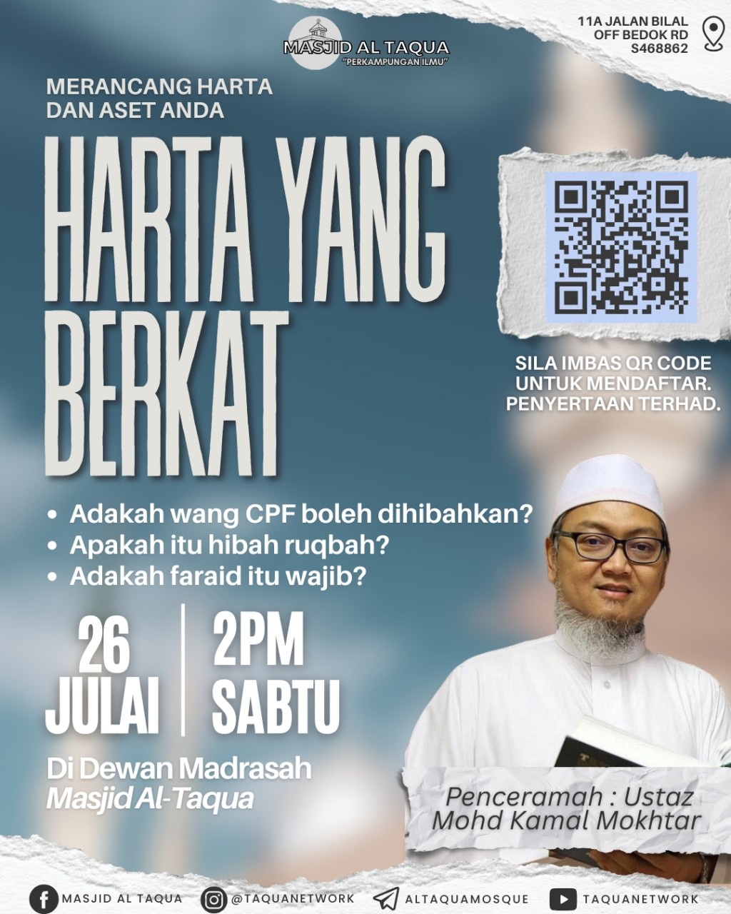 Merancang Harta Dan Aset Anda: Harta Yang Berkat