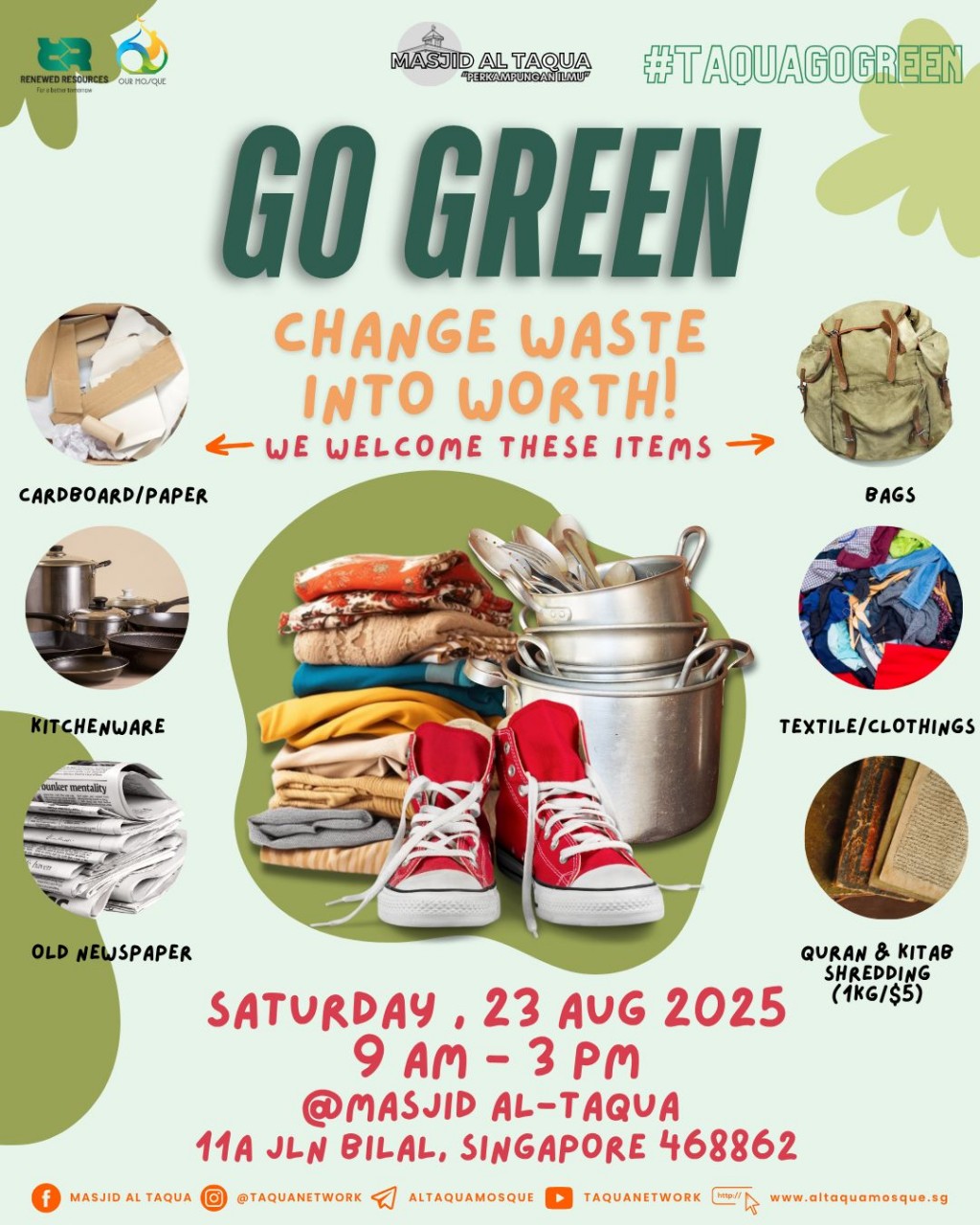 GO GREEN