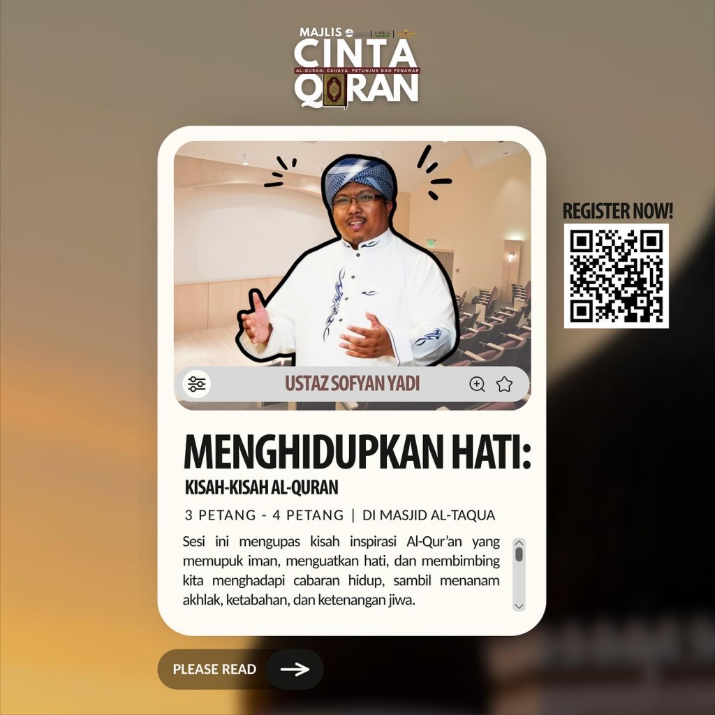 Menghidupkan Hati: Kisah-kisah Al Quran [Majlis Cinta Al-Quran]