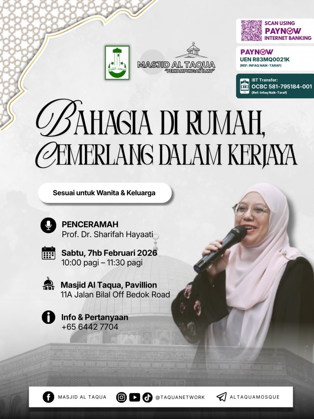 Bahagia di Rumah, Cemerlang dalam Kerjaya