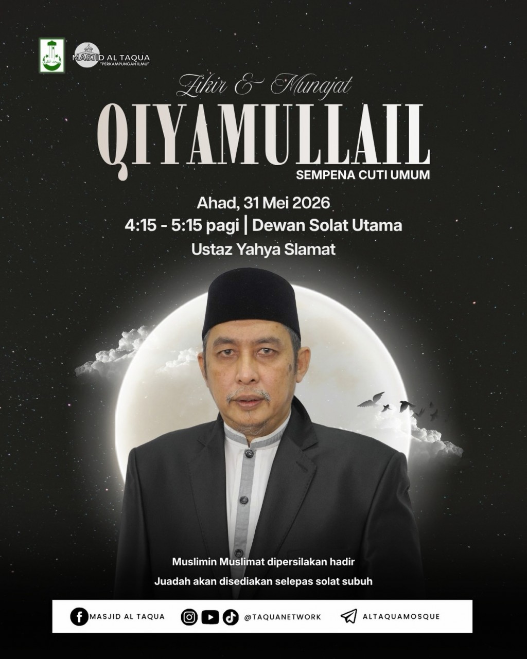 Zikir & Munajat - Qiyamullail | Sampena Cuti Umum