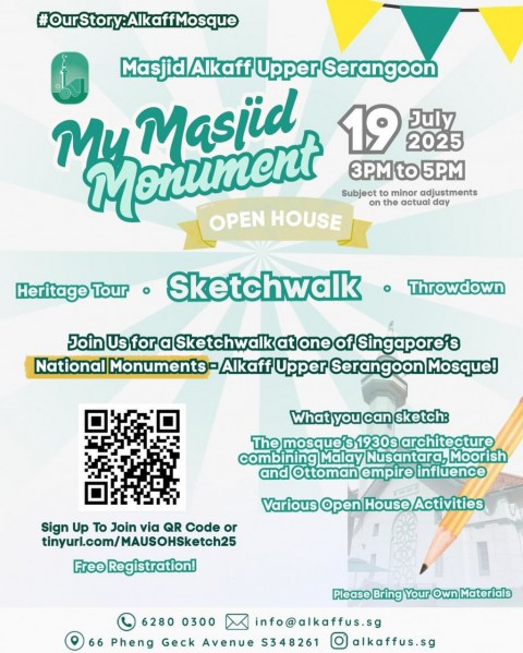 Sketchwalk - My Masjid Monument