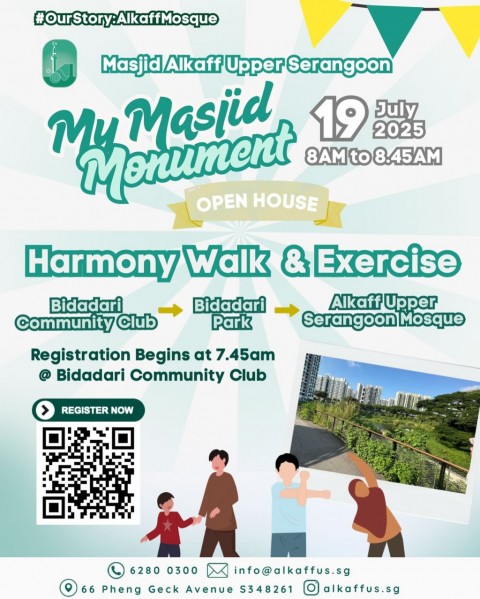 Harmony Walk & Exercise - My Masjid Monument