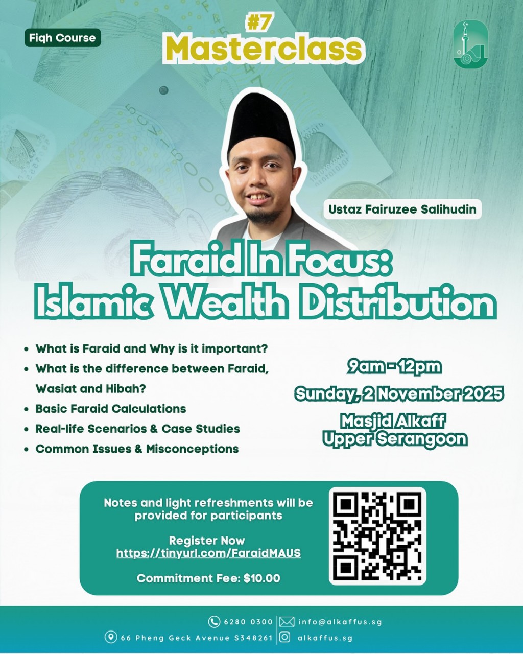 Masterclass #7: Faraid In Focus - Islamic Wealth Distribution