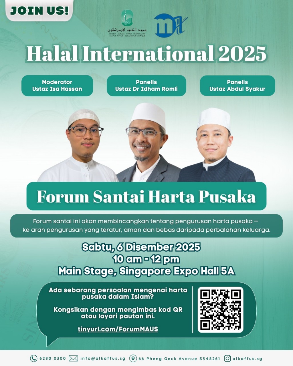 Forum Santai Harta Pusaka - Halal International 2025