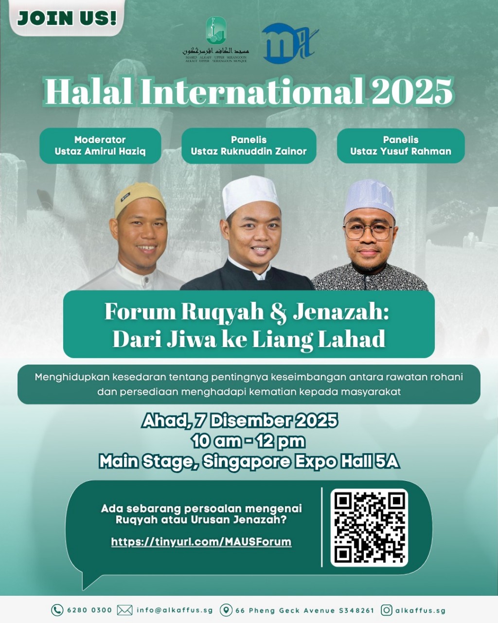 Forum Ruqyah & Jenazah: Dari Jiwa ke Liang Lahad - Halal International 2025