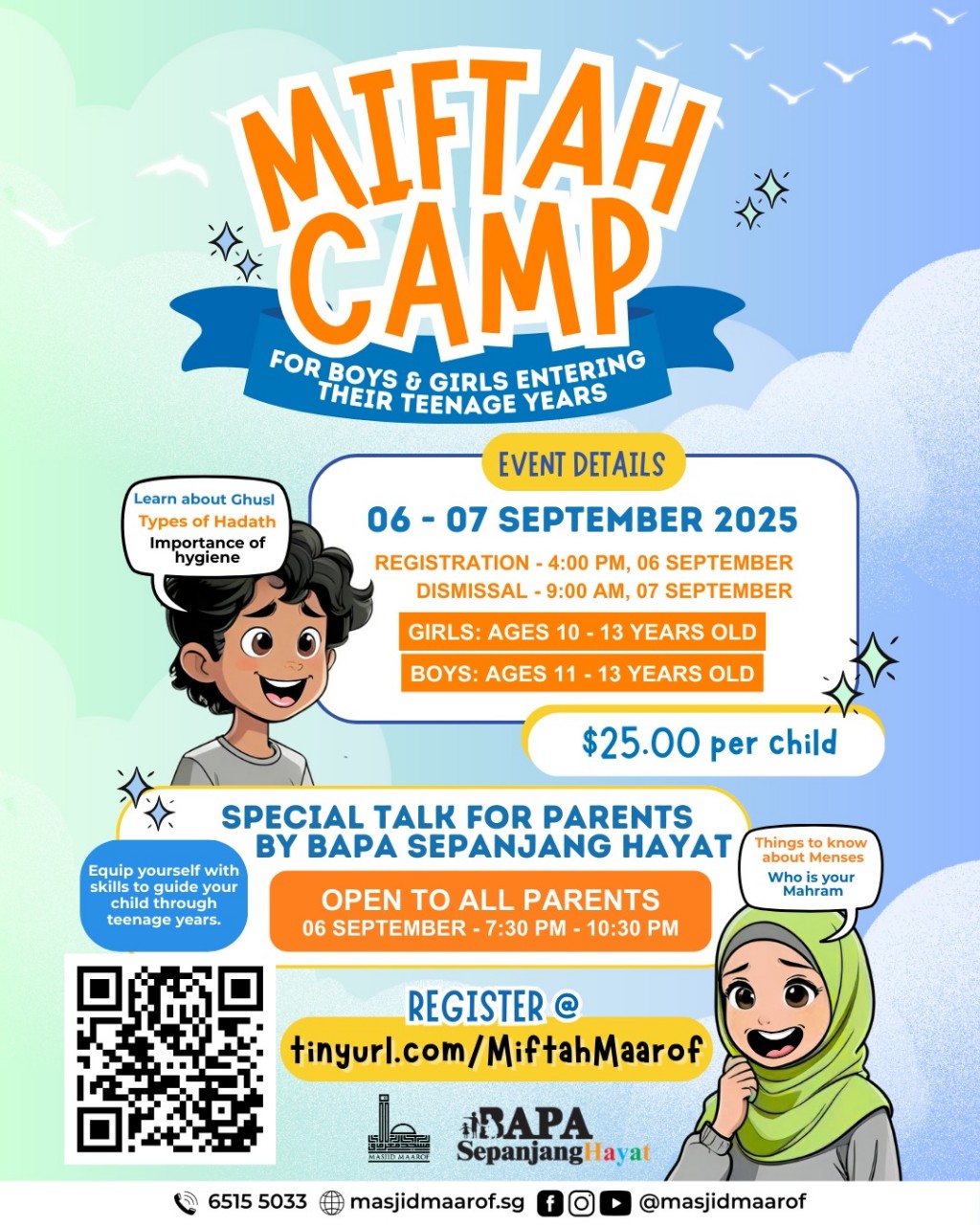 MIFTAH CAMP & Special Talk for Parents