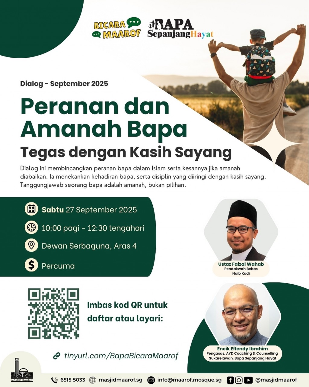 Peranan dan Amanah Bapa: Tegas dengan Kasih Sayang