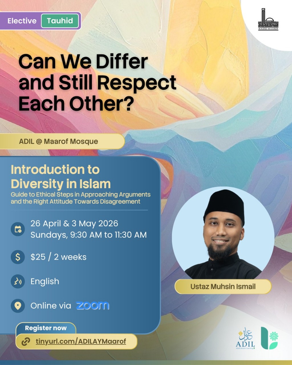 ADIL Academic Year 2026 | Introduction to Diversity in Islam
