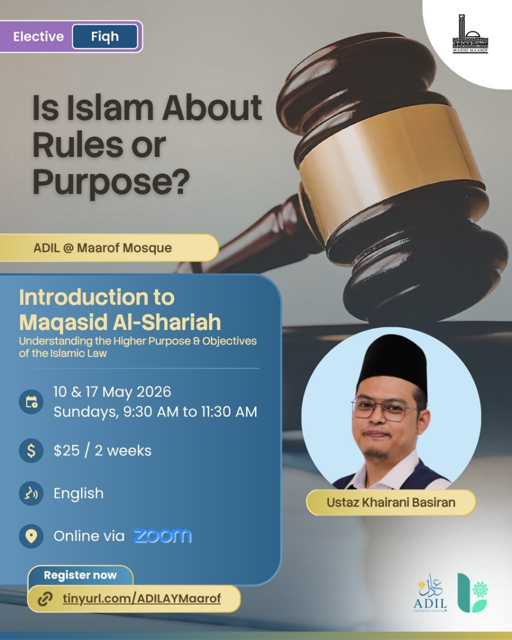 ADIL Academic Year | Introduction to Maqasid Al-Shariah