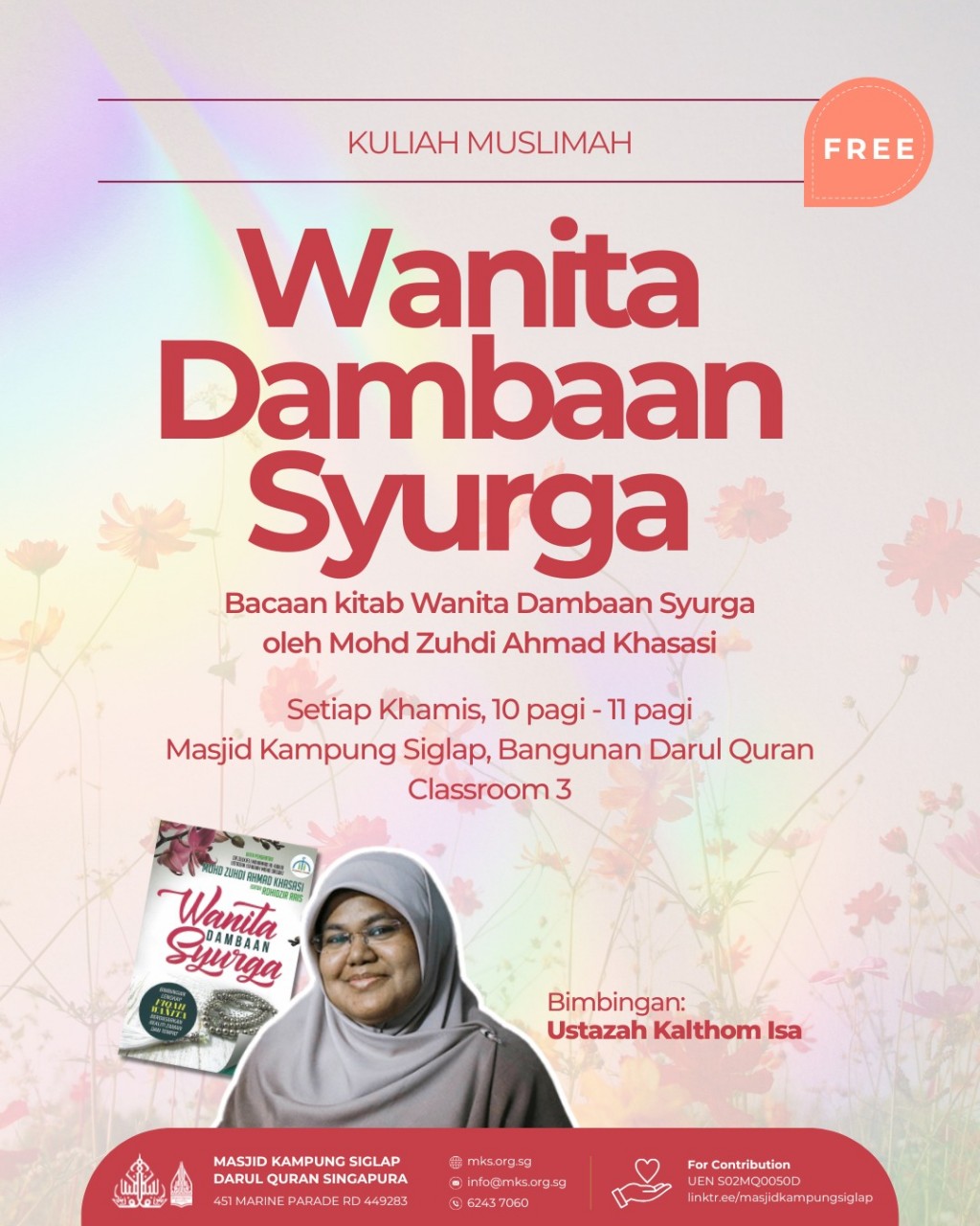 Kuliah Muslimah: Wanita Dambaan Syurga