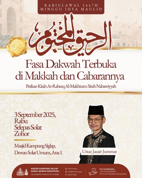 Fasa Dakwah Terbuka di Makkah dan Cabarannya - Minggu Ihya Maulid 1447H