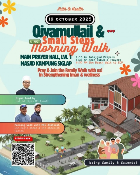 Qiyamullail & Small Steps Morning Walk