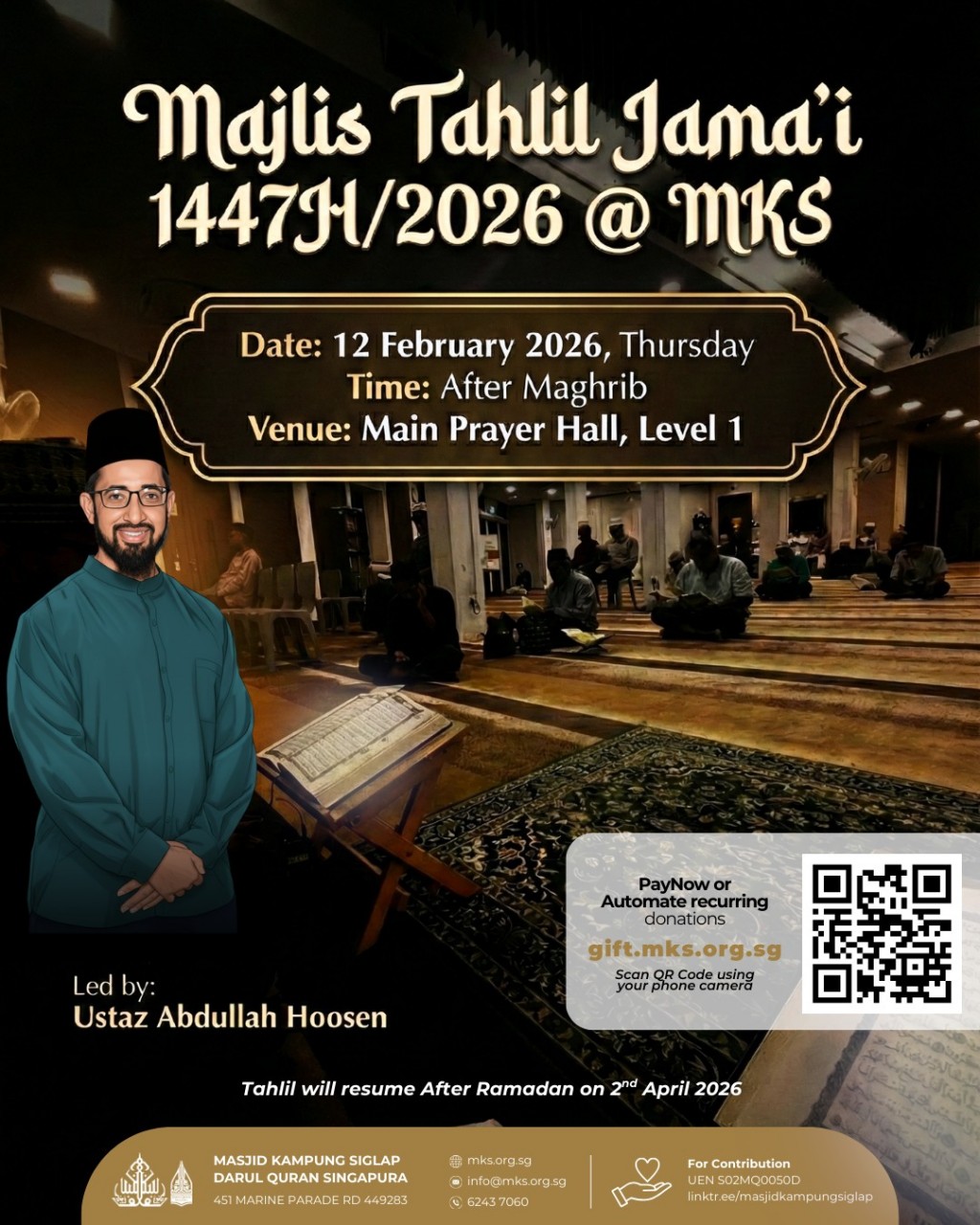 Majlis Tahlil Jama'i 1447H/2026