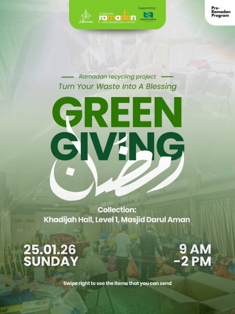 Green Giving Ramadan