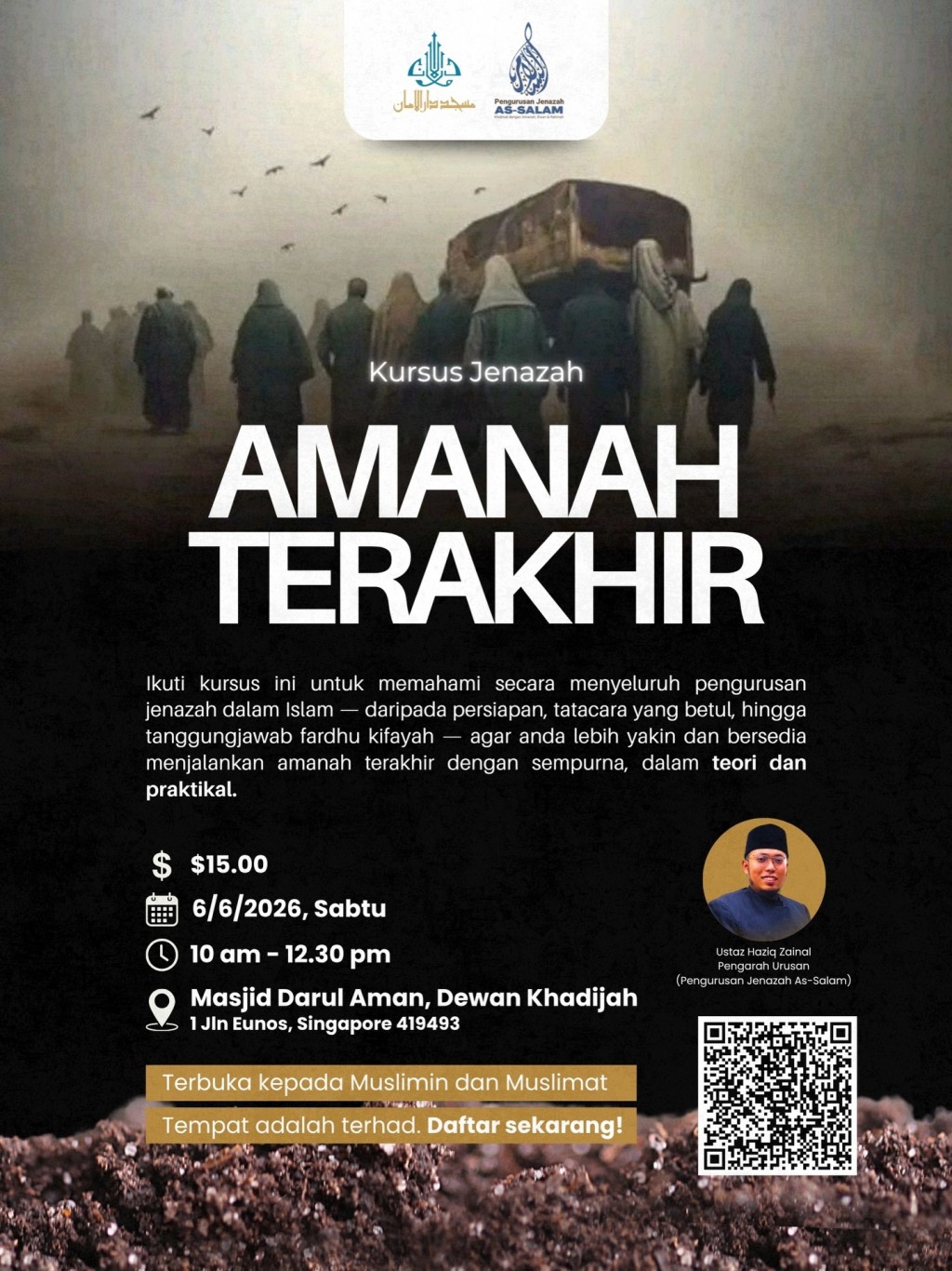 Kursus Jenazah: Amanah Terakhir