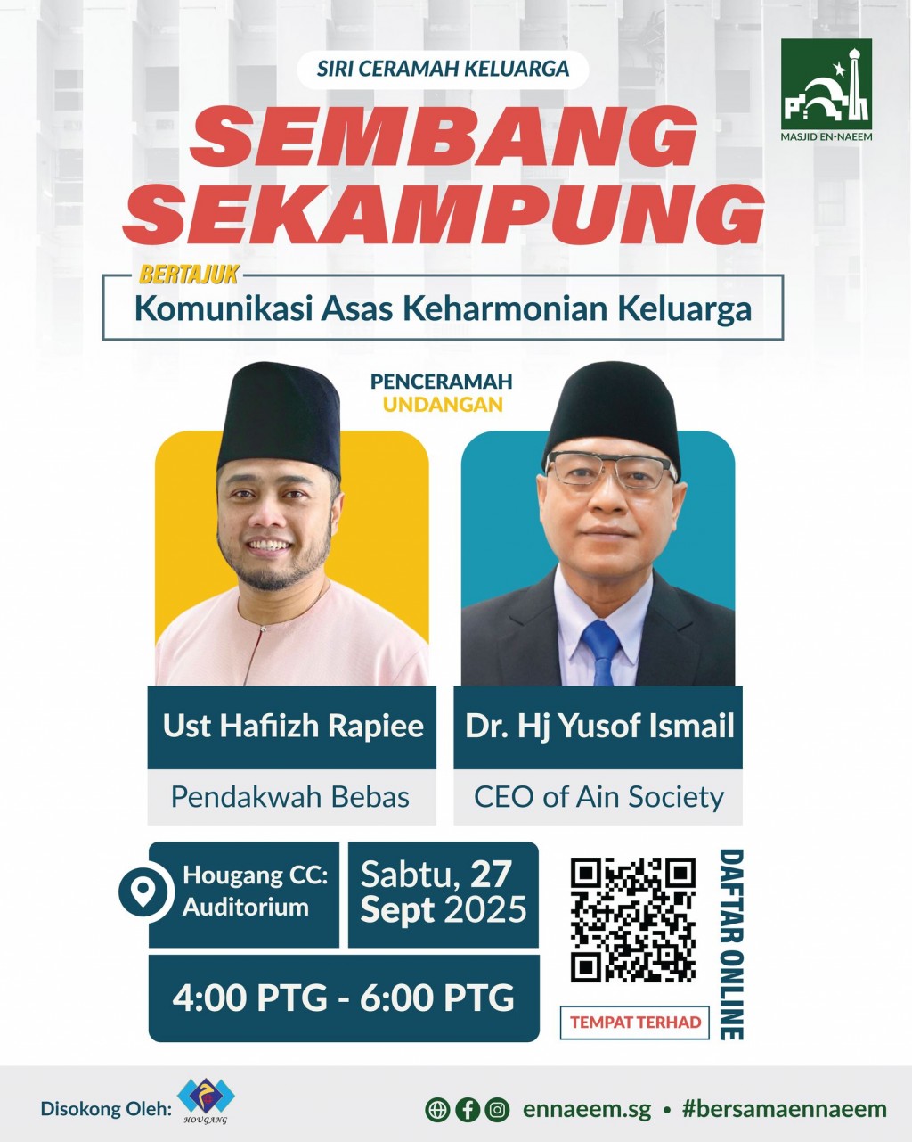 Siri Ceramah Keluarga - Sambang Sekampung: Komunikasi Asas Keharmonisan Keluarga
