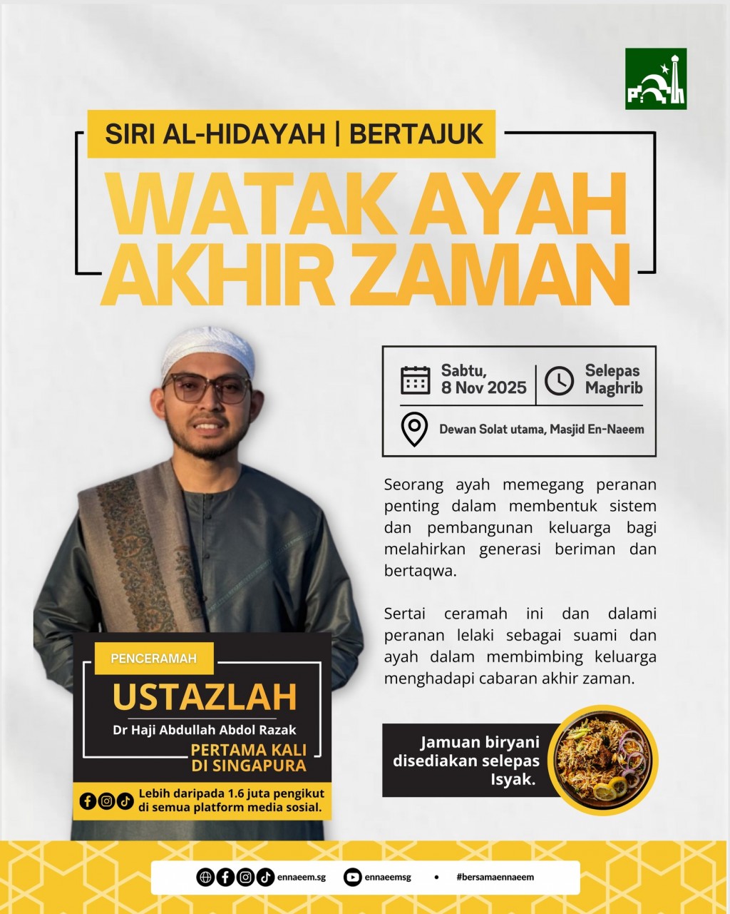 Siri Al-Hidayah: Watak Ayah Akhir Zaman