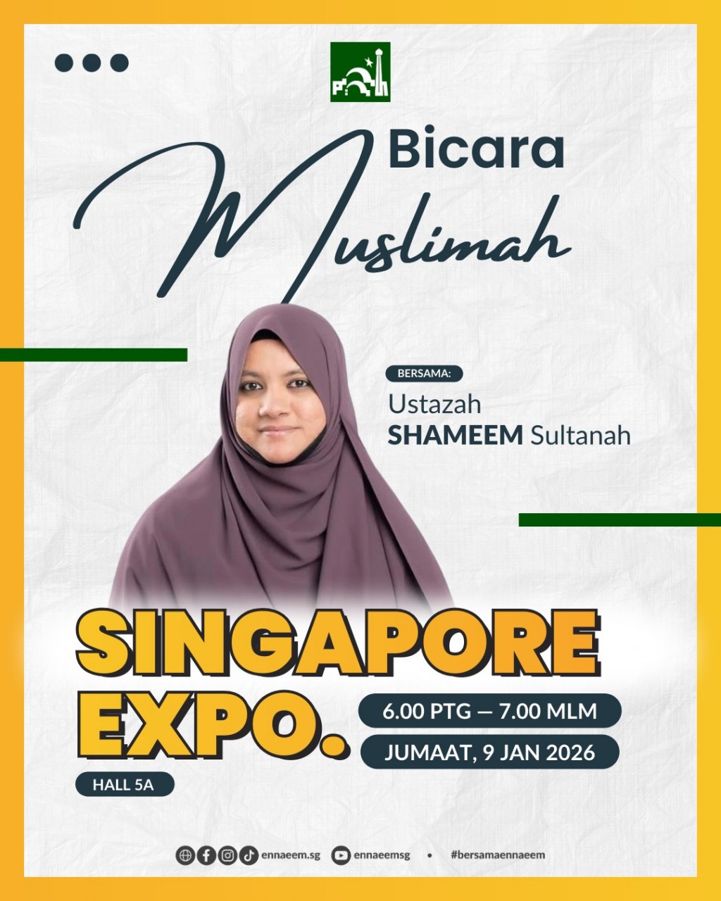 Bicara Muslimah bersama Ustazah Shameem Sultanah | MegaExpress Wedding & Lifestyle