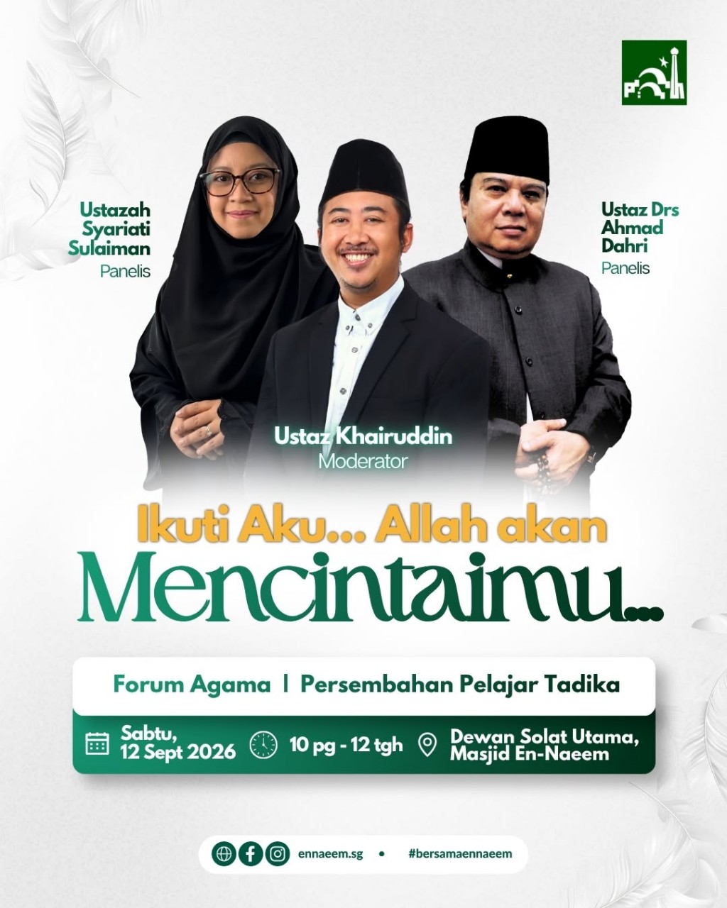 Ikuti Aku... Allah Akan Mencintaimu...