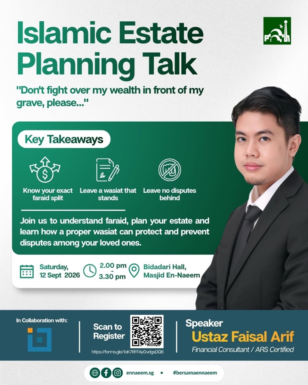 Islamic Estate Planning Talk
