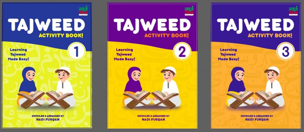 Tajweed Activity Book (3 Volumes)