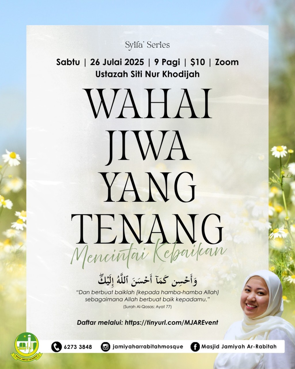 WAHAI JIWA YANG TENANG - Mencintai Kebaikan