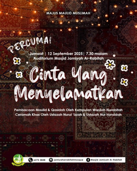 Majlis Maulid Muslimah: Cinta Yang Menyelamatkan