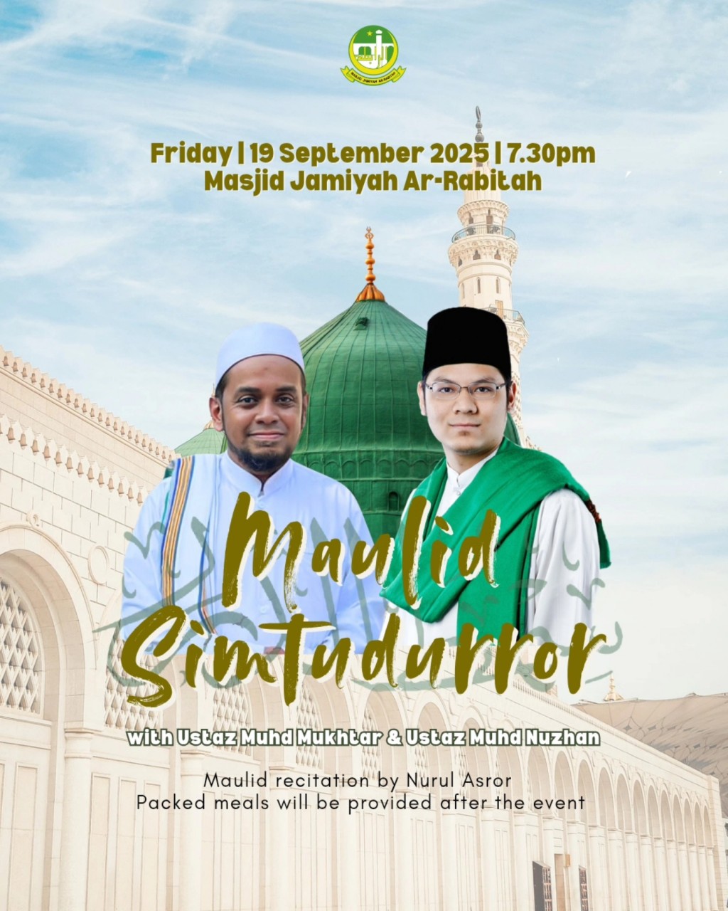 Maulid Simtudurror -  with Ustaz Muhd Mukhtar & Ustaz Muhd Nuzhan