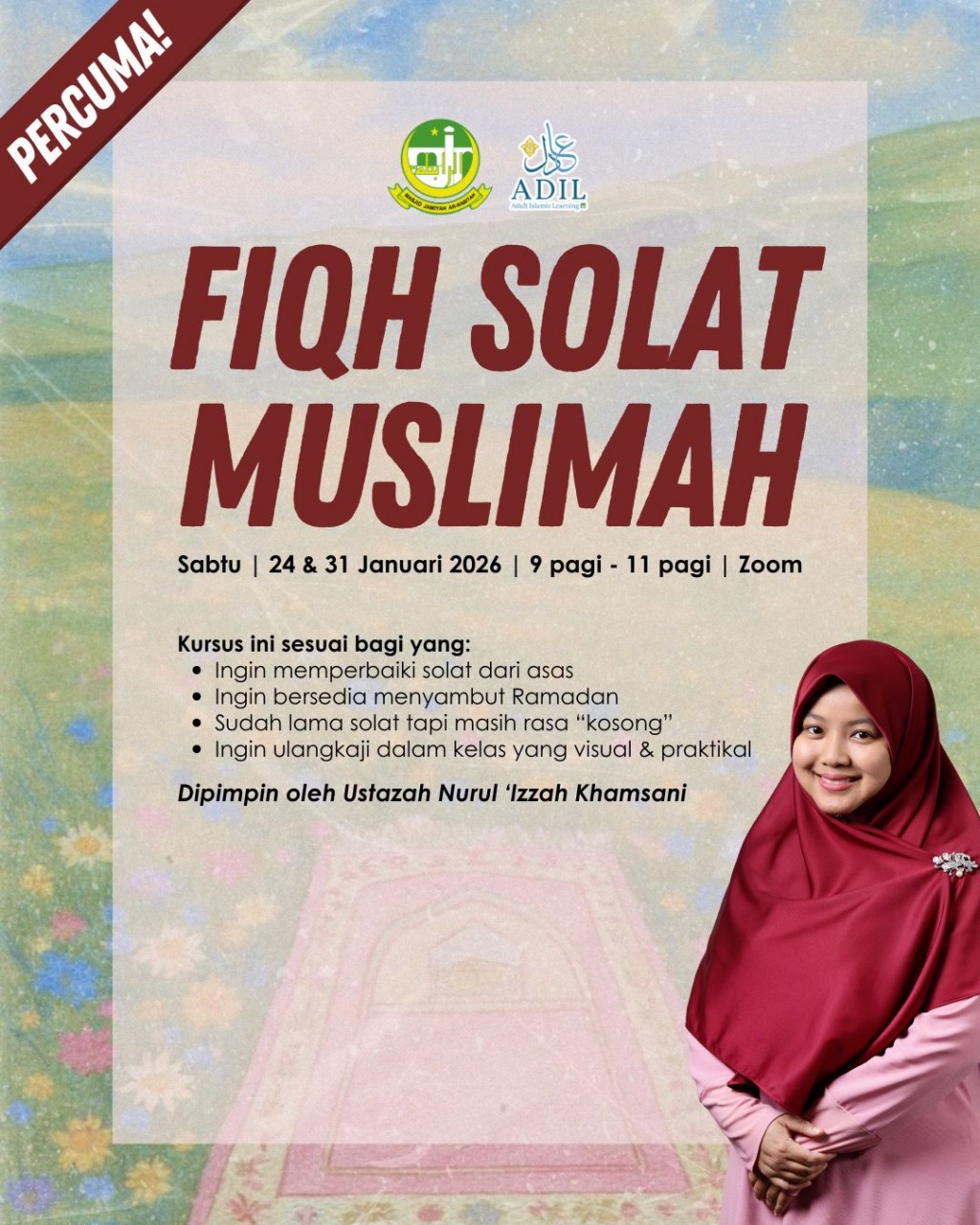 ADIL: Fiqh Solat Muslimah