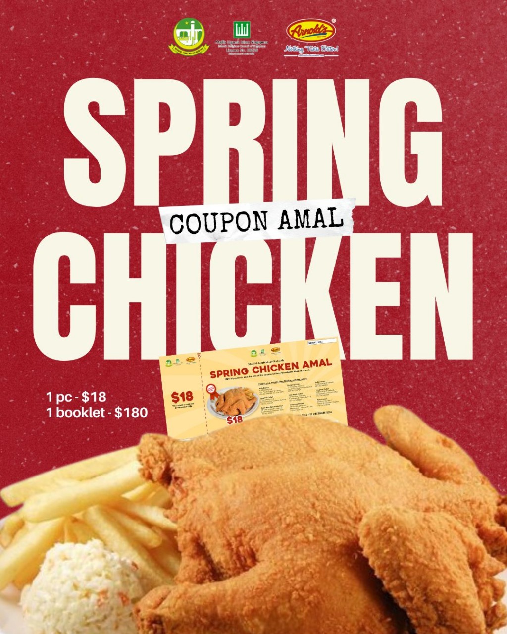 PROJECT NADI: Arnold's Spring Chicken Coupon Amal 