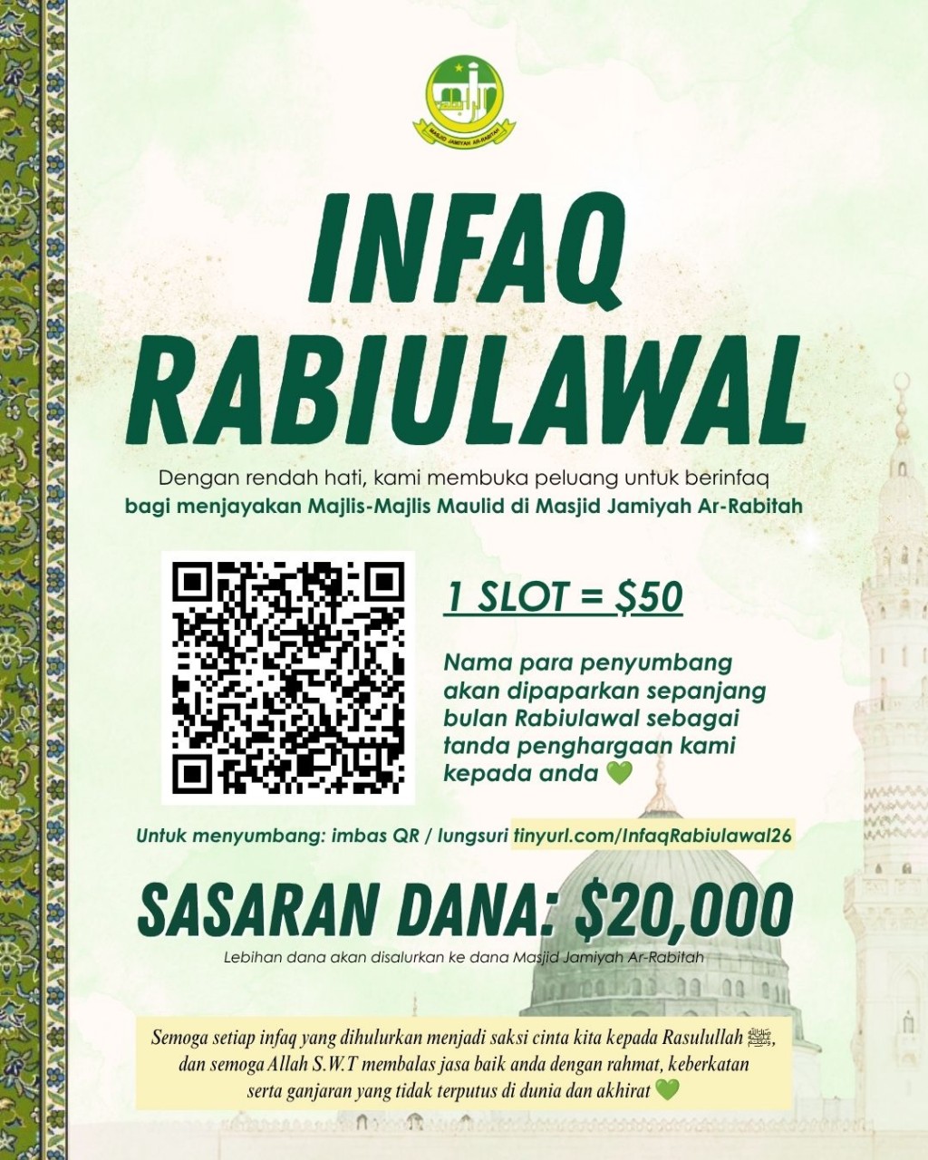 Infaq Rabiulawal 2026 