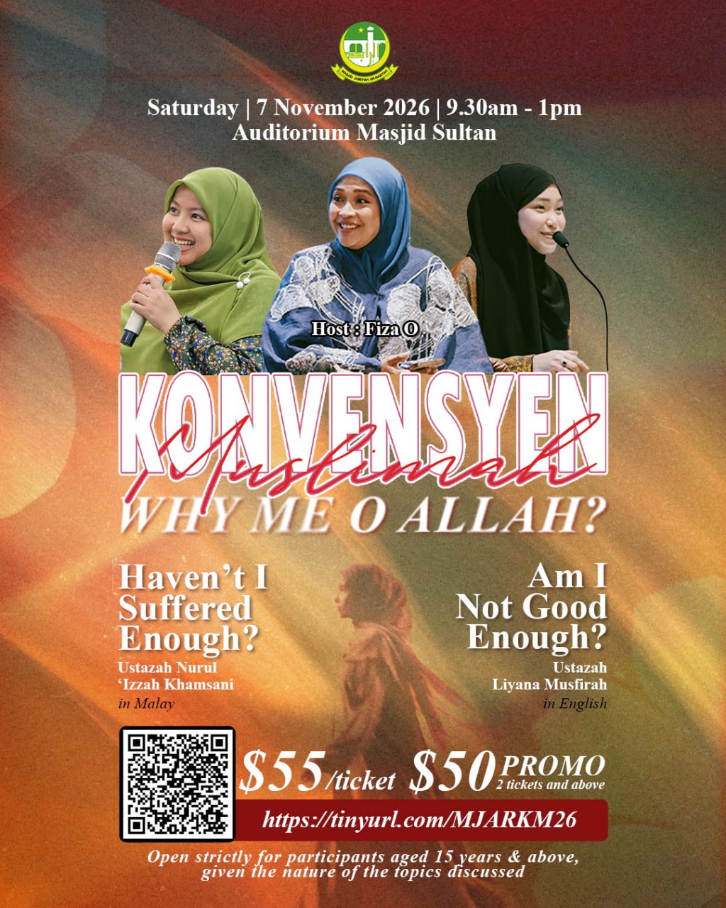 Muslimah Konvensyen 2026 - Why Me O Allah?
