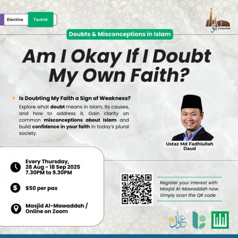 Doubts & Misconceptions in Islam - Am I Okay If I Doubt My Own Faith?