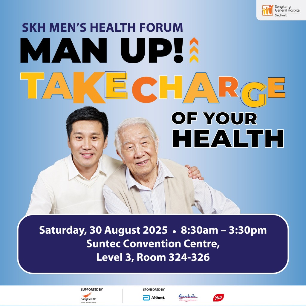 SKH Men's Health Forum: Man Up!, Take Charge of Your Health