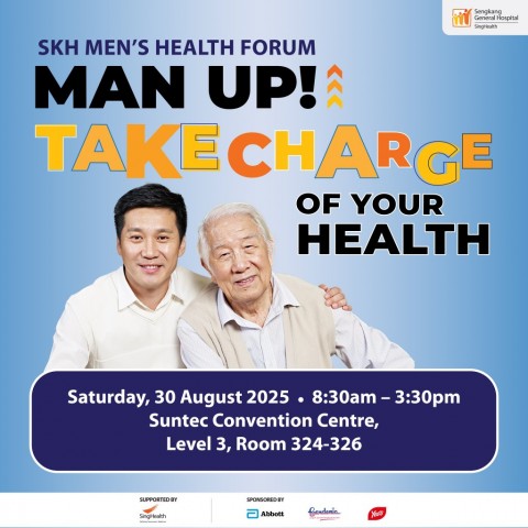 SKH Men's Health Forum: Man Up!, Take Charge of Your Health