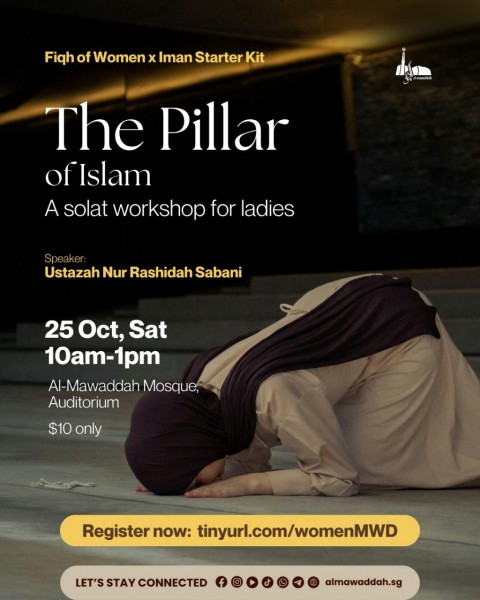 Fiqh Women x Iman Starter Kit: The Pilar os Islam - A Solat Workshop for Ladies