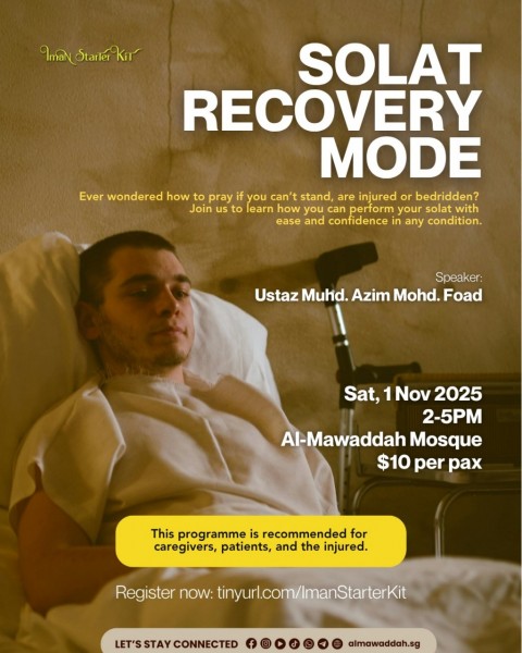Iman Starter Kit Series: Solat Recovery Mode