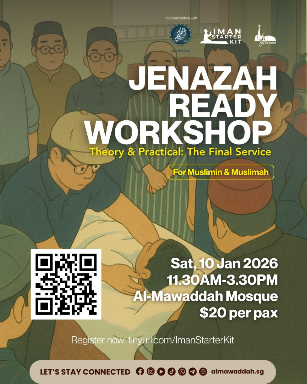 Iman Starter Kit - Jenazah Ready Workshop | Theory & Practical: The Final Service